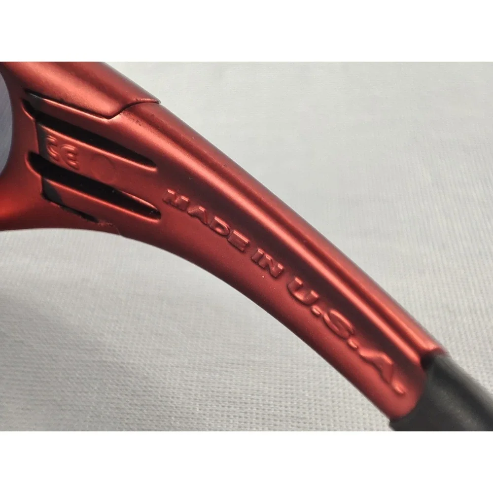 Oakley Straight Jacket FMJ‎ Red SURVIVOR 1999 Gen Black Iridium Made in USA